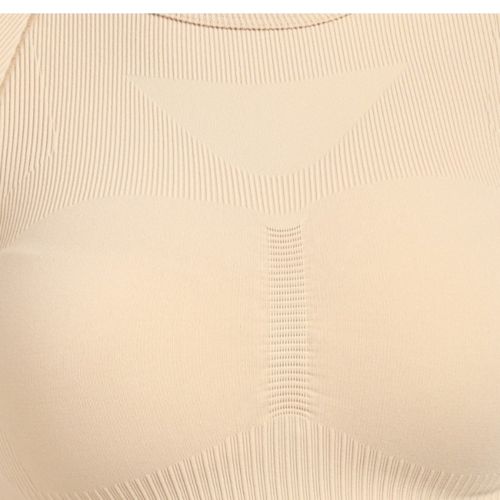 ADIDAS
Women Solid Round Neck Beige T-Shirt - Picture 4 of 9